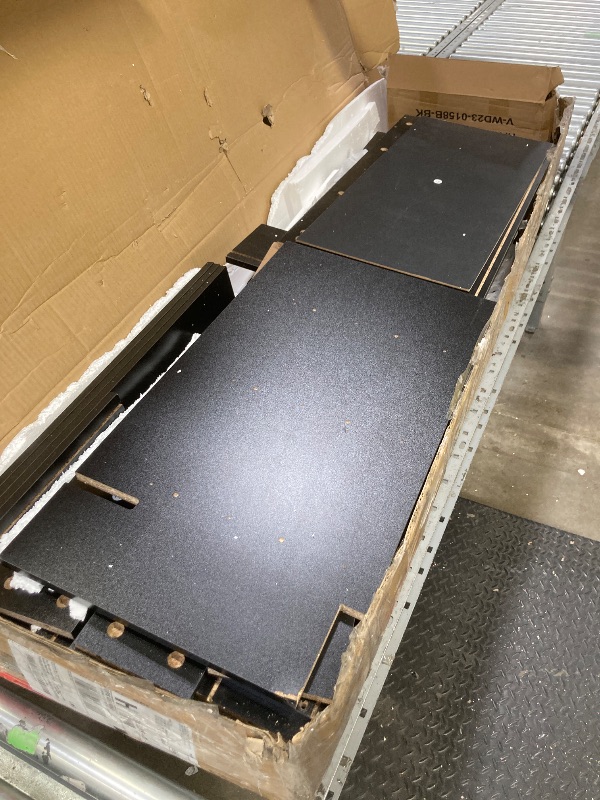 Photo 1 of ***Selling for Parts Only***Homall 6 Drawer Wood Dresser Furniture, Double Tier Storage Cabinet for Bedroom & Living Room, Black Finish