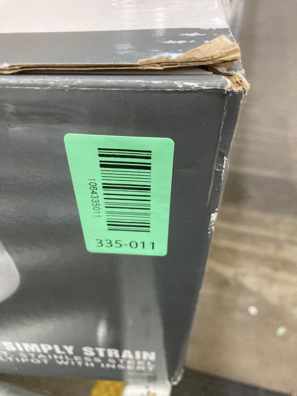 Photo 1 of **MISSING STRAINER***All-Clad Stainless Steel Multi-Pot