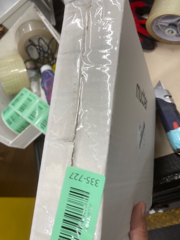 Photo 1 of 10 Inch Christmas Star Pentagram Tree Topper with Warm LED Lights for Xmas Tree Decorations (Blue)