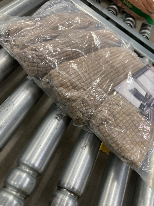 Photo 1 of ***MISSING ONE -SET OF 3 ONLY -SELLING AS IS*** NORTHERN BROTHERS Dining Chair Covers Seat Parson Chair Slipcover for Dining Room Set of 3, Khaki