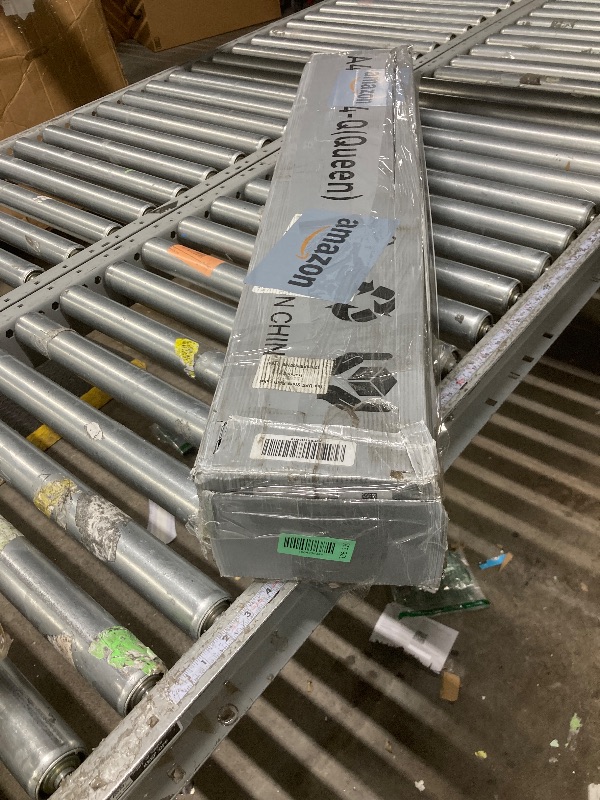 Photo 1 of ***It's used, it's unknown if any parts are missing, and it's unknown if it works 10******NEW JETO Metal Bed Frame,Queen Size Bed Frame with Storage Space,Heavy Duty Sturdy Mattress Foundation,Easy Assembly,No Box Spring Needed, Black,14 Inch,Queen