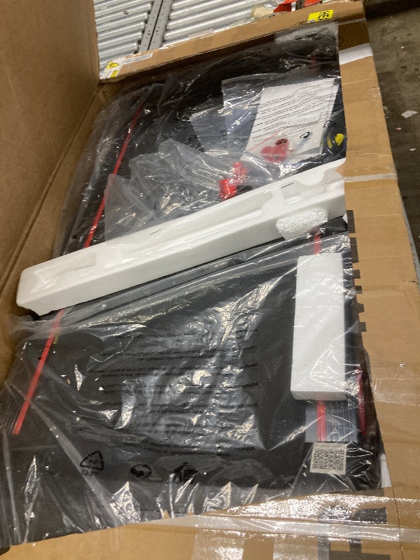 Photo 1 of ****RHYTHM FUN Treadmill with Incline, Walking Pad with Handle Bar,300lbs Walking Pad with It's used, it's unknown if any parts are missing, and it's unknown if it works 100%.******APP, Portable Folding Walking Treadmills for Home/Office with Low Noise