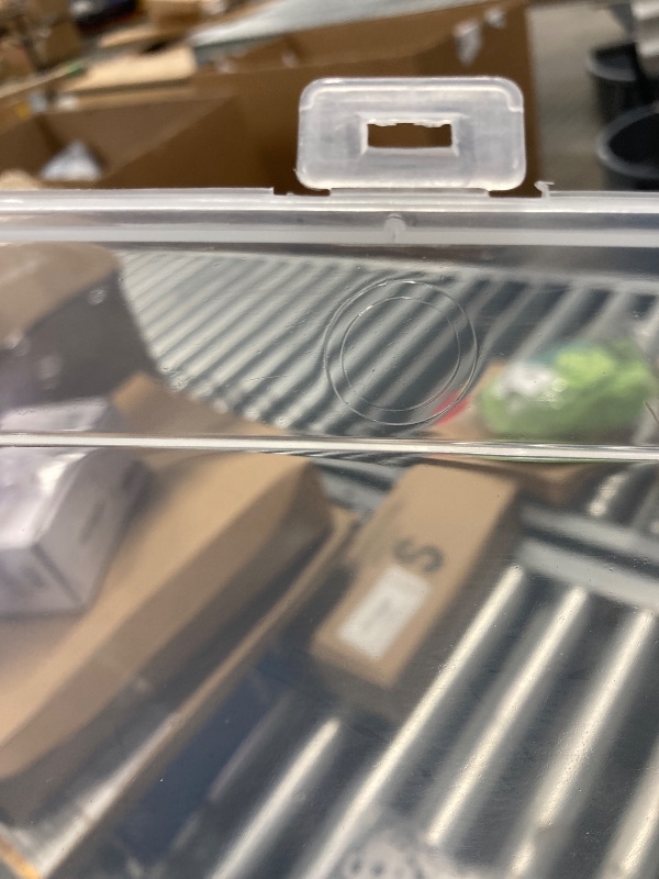 Photo 1 of ***(DAMAGED -SELLING AS IS)*** 2 Pack Covered Egg Holders for Refrigerator, Clear 2X24 Deviled Egg Tray Storage Box Dispenser, Stackable Plastic Egg Cartons, Egg Holder Countertop(48 Eggs)