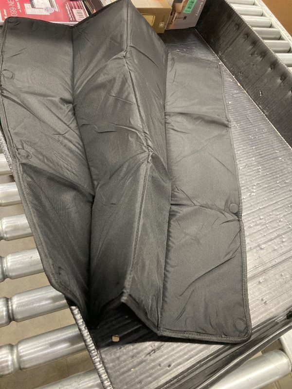 Photo 1 of (33"x29")UQM Fireplace Cover, Magnetic Fireplace Blocker Blanket Stops Heat Loss, Indoor Fireplace Draft Stopper Save Energy, Magnetic Fireplace Draft Cover for Iron Fireplace Frame (33"x29")