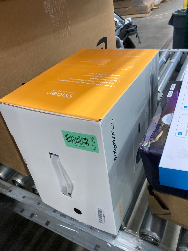 Photo 1 of [Sound by JBL & High Brightness] Yaber Projector with WiFi and Bluetooth, Auto Focus/Keystone Correction, 3D Sound Movie Proyector, Portable projector for Home & Outdoor