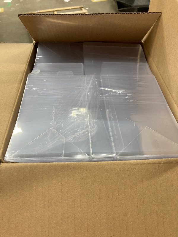 Photo 1 of 100 Pack Clear Protectors Case Compatible with Funko, 4" Pop Figures, Strong Thick Plastic Protectors