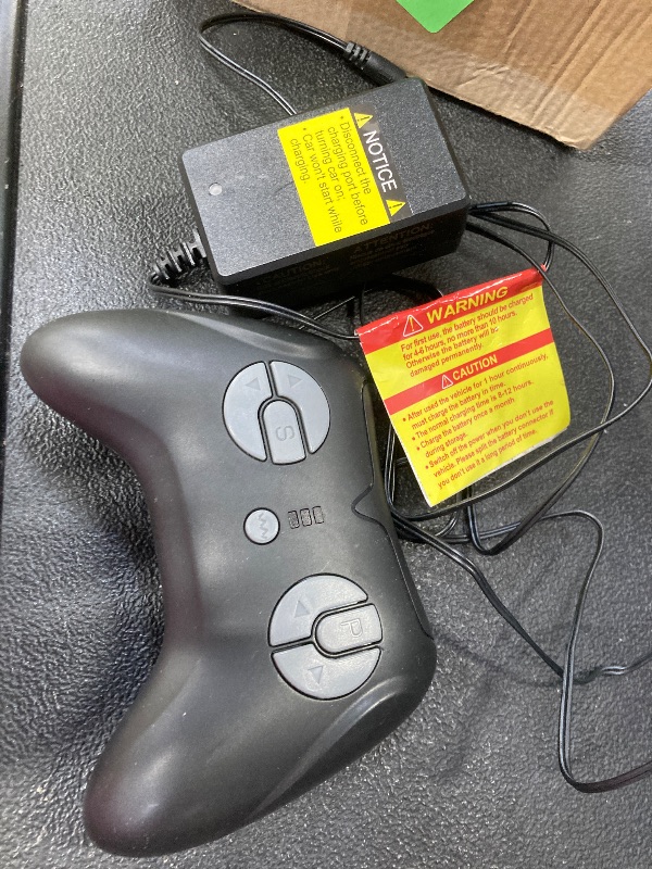 Photo 1 of ***REMOTE CONTROL & CHARGE CABLE***

FUNTOK 24V 2 Seater Electric Ride on Toys for Big Kids w/ 20 " Large Seat, 4 x 200W Motors, 2WD/4WD Switchable Ride on UTV Dump Truck w/ Dump Bed, Remote Control, LED Lights, Bluetooth & Music, Red
