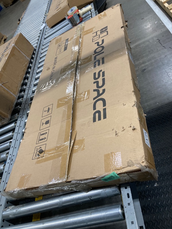 Photo 1 of ******MISSING PARTS
Sintered Stone Dining Table, 55.1" Modern Faux Marble Kitchen Table, Grey Rectangular Slate Patio Table with Metal Legs, Indoor Outdoor Stone Dining Table for Patio, Backyard, Scratch