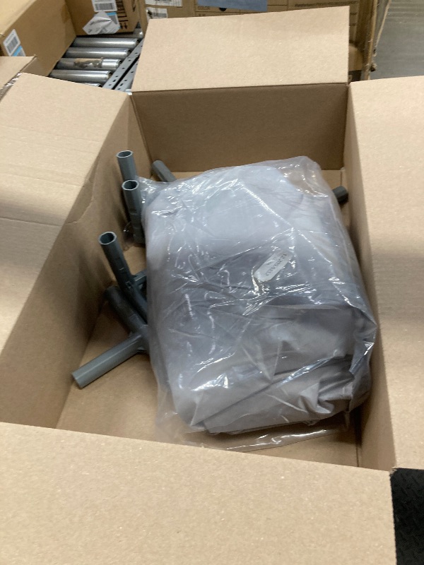 Photo 1 of ****** MISSING PARTS
XVISHX 65 x 50 Inch Baby Playpen with Mat, Playpen for Babies and Toddlers, Baby Play Pen Playard for Indoor & Outdoor Active Center Game Fence, Skin-Friendly Fabric and Soft Breathable Mesh, Grey