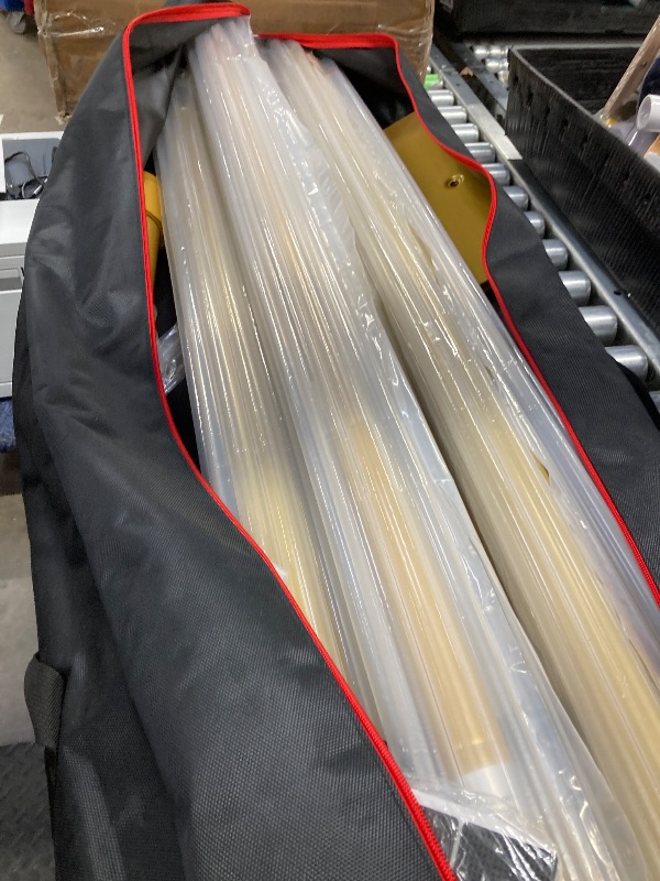 Photo 1 of 10x20  And Drape Stand Kit, Heavy Duty Backdrop Stand Adjustable, Sturdy Metal Back Drop Decoration Frame with Flat Base for Parties, Flower Wall, Wedding, Event,Trade Shows, Photo Shoot