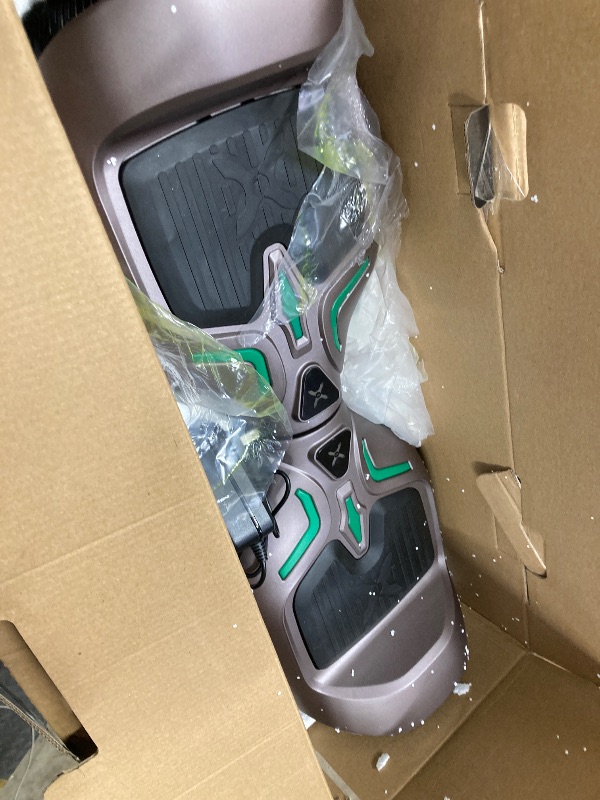 View 3 of **PARTS ONLY**Hover-1 Superfly Electric Self Balancing Scooter with 7MPH Top Speed, 6 Mile Range, Long Lasting Li-Ion Battery - 5HR Full Charge, Built-In Bluetooth Speaker - Rider Modes: Beginner to Expert