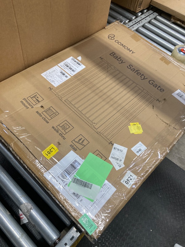 Photo 1 of 198 Inch Wide Baby Gate and Play Yard Extra Wide Baby Gate Play Yard 8 Panel Foldable Safety Gate