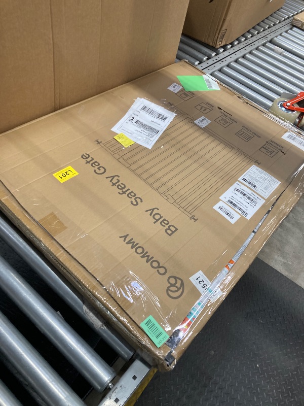 Photo 1 of 198 Inch Wide Baby Gate and Play Yard Extra Wide Baby Gate Play Yard 8 Panel Foldable Safety Gate