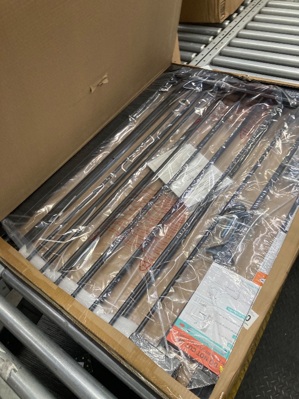 Photo 1 of 198 Inch Wide Baby Gate and Play Yard Extra Wide Baby Gate Play Yard 8 Panel Foldable Safety Gate