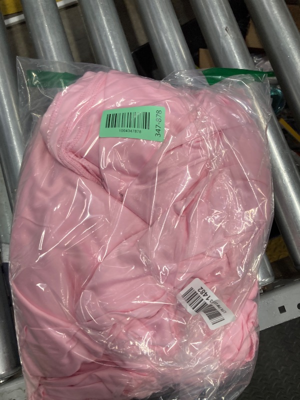 Photo 1 of 10 ft x 10 ft Pink Backdrop Curtains for Parties, Wrinkle Free Baby Pink Photography Backdrop Drapes for Wedding Grils Birthday Baby Shower Bridal Shower Party