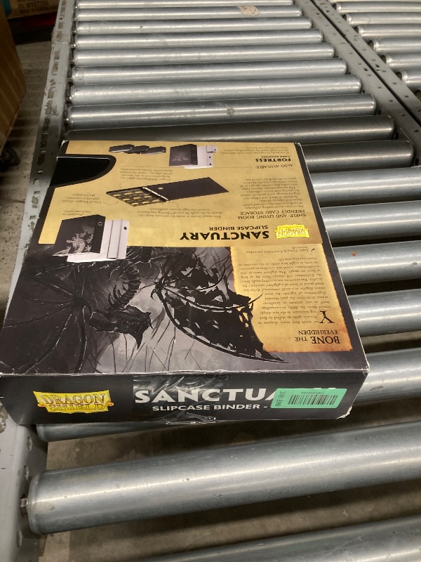 Photo 1 of **DAMAGED CORNERS**Arcane Tinmen - Dragon Shield Card Binder – Sanctuary Slipcase: Black – Card Games - Compatible with Pokemon, Yugioh, Magic The Gathering, MTG TCG OCG & Hockey Cards