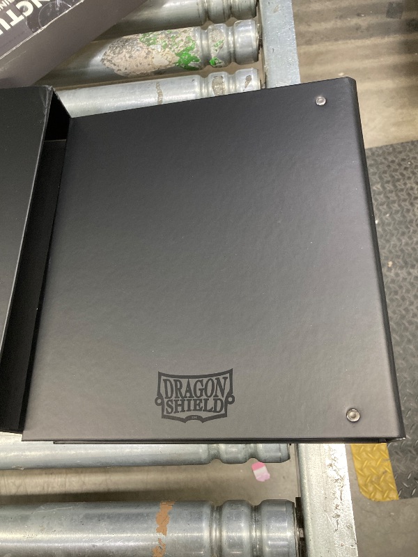 Photo 1 of **DAMAGED CORNERS**Arcane Tinmen - Dragon Shield Card Binder – Sanctuary Slipcase: Black – Card Games - Compatible with Pokemon, Yugioh, Magic The Gathering, MTG TCG OCG & Hockey Cards