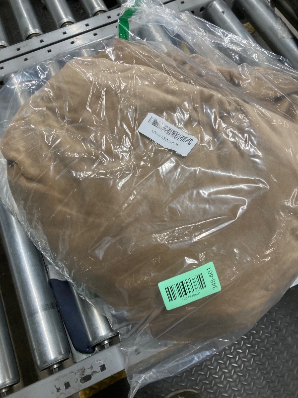 Photo 1 of **ONLY THE BACK COVER***H.VERSAILTEX Real Velvet Futon Cover Armless Sofa Covers Sofa Bed Covers Stretch Futon Couch Cover Sofa Slipcover Furniture Protector Thick Soft Velvet Fabric Form Fitted Stay in Place, Camel