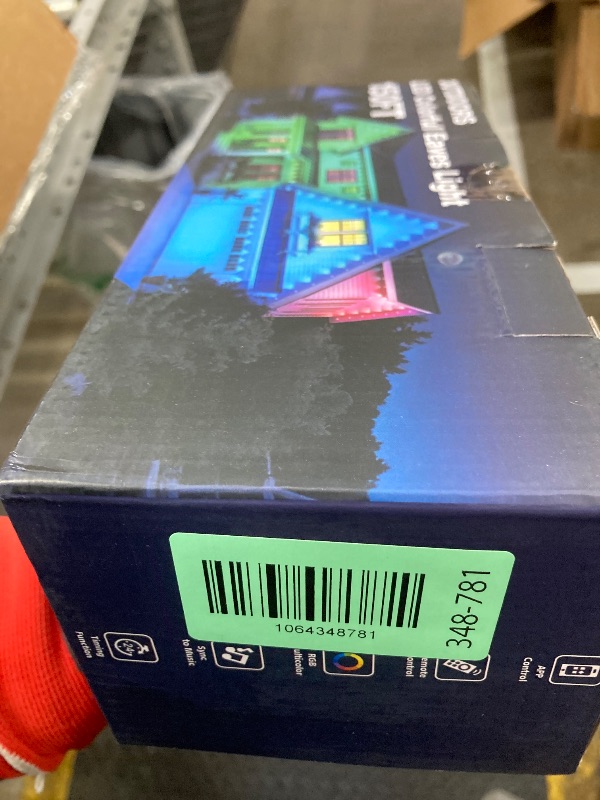 Photo 1 of 150FT Permanent Outdoor RGB Lights - Waterproof Smart LED Eaves Lights with App/Remote Control, Music Sync & DIY Scenes, Perfect for Christmas, Halloween, Parties & Daily Decor, Ideal for House Roof