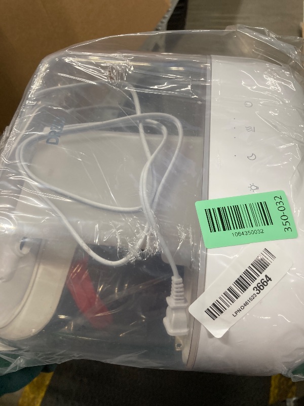 Photo 1 of **NO BOX**DREO Humidifiers for Bedroom, 4L Top Fill for Large Room, 36H Runtime, 28 dB Quiet Supersized Cool Mist Air Humidifier for Baby Nursery, Plants, Indoor, Night Light, Easy to Clean & Fill, White