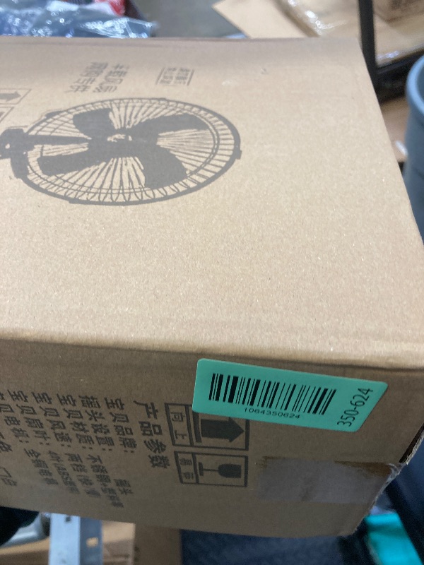 Photo 1 of 10-Inch Silver Cigarette Lighter Fan, Two-Speed Adjustment, 360-Degree Rotation, Clip-On Design 12 Volt Fan, Perfect for Cars, Trucks, RVs and More (Cord Length 6.56FT)