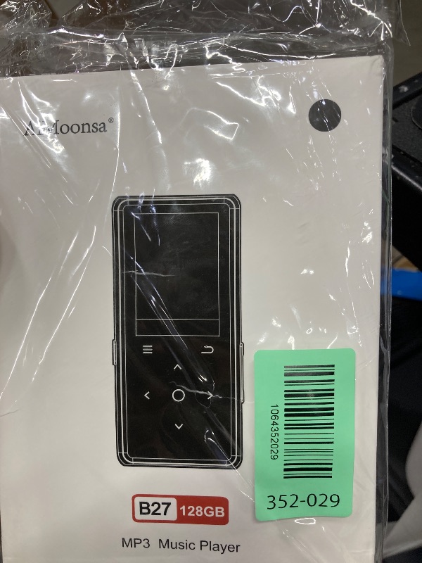 Photo 1 of 128GB MP3 Player with Bluetooth, AiMoonsa Music Player with Built-in HD Speaker, FM Radio, Voice Recorder, HiFi Sound