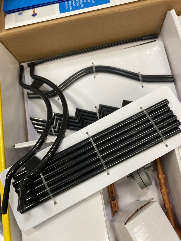 Photo 1 of ***MISSING PIECES SELLING AS PARTS ONLY*** National Geographic Magnetic Marble Run STEM Building Set for Kids & Adults with Magnetic Track & Trick Pieces & Marbles for Building A Marble Maze, STEM Project