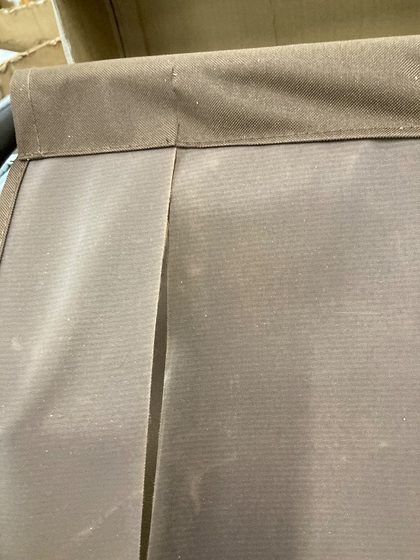 Photo 1 of **HAS CUT MARKS ON CHAIR BASE-SEE PICS***GVDV 3-Person Patio Swing with Canopy ,Outdoor Swing with Removable Cushions & 550lb Weight Capacity for Backyard, Balcony, Porch (Stripe)