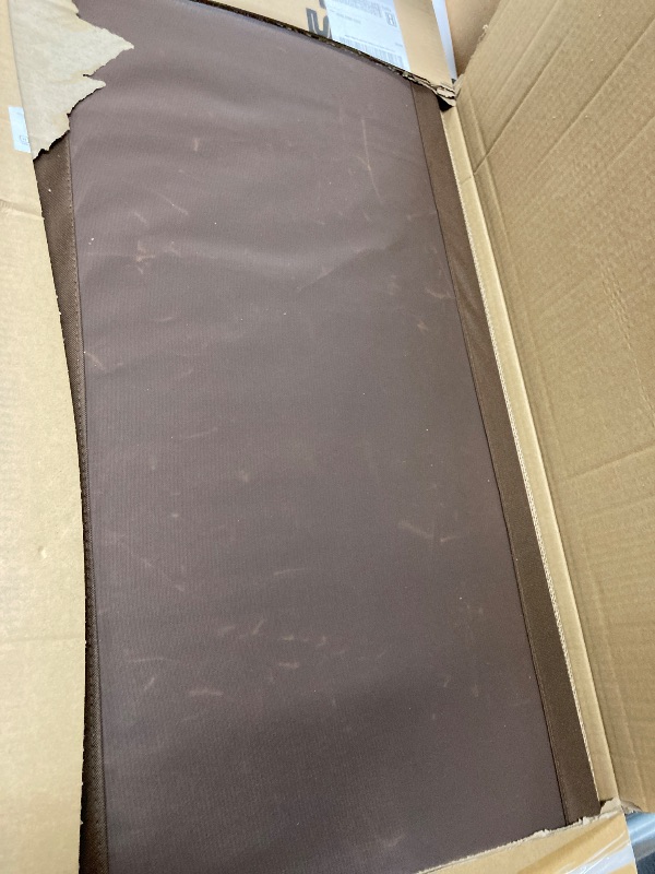 Photo 1 of **HAS CUT MARKS ON CHAIR BASE-SEE PICS***GVDV 3-Person Patio Swing with Canopy ,Outdoor Swing with Removable Cushions & 550lb Weight Capacity for Backyard, Balcony, Porch (Stripe)