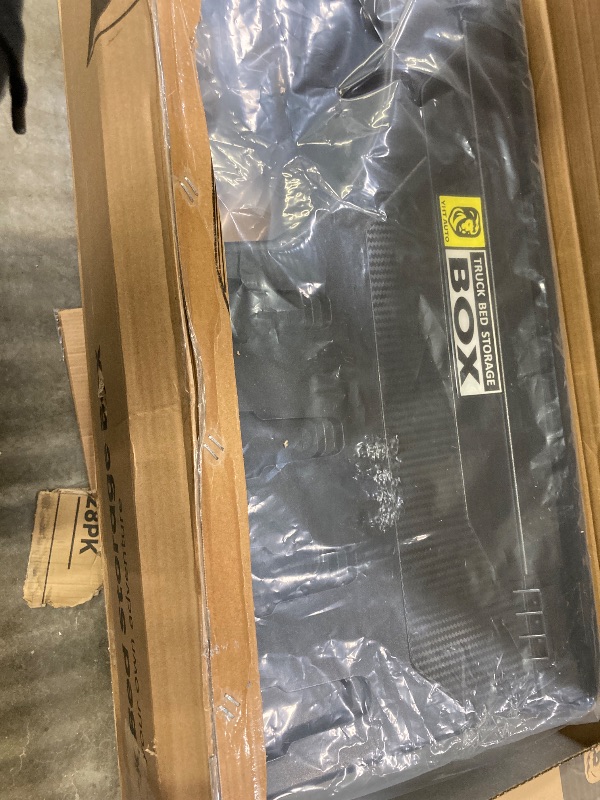 Photo 1 of **LOCK DOES NOT WORK**YHTAUTO Truck Bed Storage Tool Box Lockable Compatible with 2019-2025 Ram 1500 Pickup, Passenger Side, Will Not Work with RamBox & Classic Model, Swing Waterproof Wheel Well Toolbox