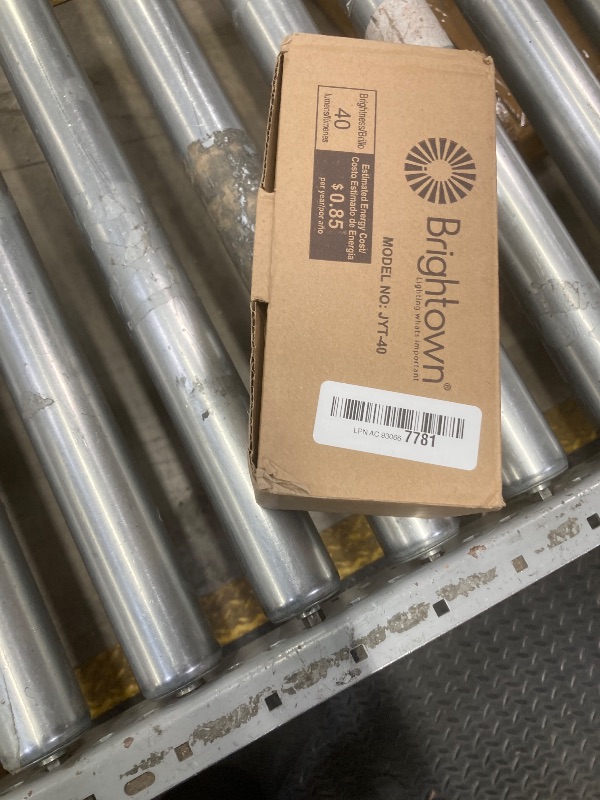 Photo 1 of 10 Pack Edison Replacement Light Bulbs,7-Watt E17 Screw Base ST40 Replacement Clear Glass Light Bulbs for Outdoor String Lights, Warm White