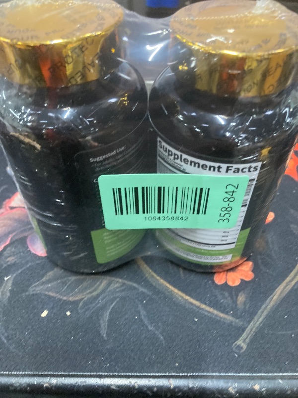 Photo 1 of (2 Pack) TMG Supplements - Trimethylglycine Capsules, Betaine Anhydrous 600mg, with Ginkgo & Vitamin B6, Supports Methylation, Liver Wellness & Cognitive, Non-GMO, Vegan, 120 Count