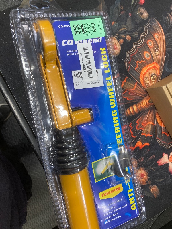 Photo 1 of *Minor scratches* Bittwee Car Gear Stick Lock, Anti-Theft Device Security Adjustable Vehicle Handbrake to Gear Stick Lock with 2 Keys, Automotive Manual Padlock Mechanism, Universal for SUV RV Truck