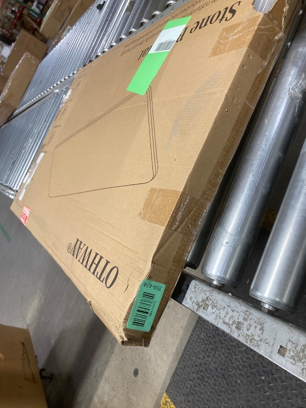 Photo 1 of *Dent on corner* Othway Stone Bathmat, Grey