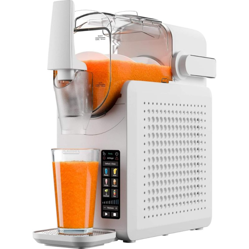 Photo 1 of **POWERS ON BUT DOES NOT GET COLD***Chefman - Slush-Ease Max Slushy Maker with Touch Controls and 5 Functions - White