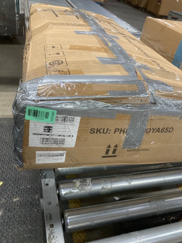 Photo 1 of *Piece damaged* GarveeHome White Dresser, Modern 5 Drawer Dresser for Bedroom with Gold Handle and Large Drawer, Wood Double Chest of Drawers and Storage Organizer for Living Room, Hallway, Entryway