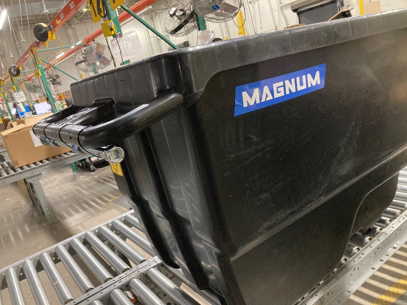 Photo 1 of *Wheels missing* *Dirty* *Minor scratches* Magnum Yard Dump Cart