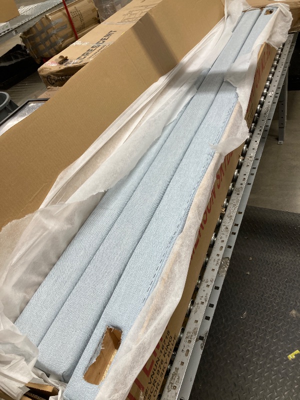 Photo 1 of *BOX 3/3 ONLY* *Rods only*  King size vertical rod bed, Sky Blue