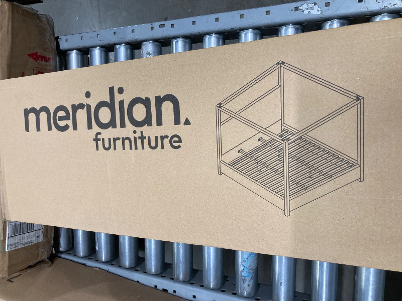 Photo 1 of *BOX 3/3 ONLY* *Rods only*  King size vertical rod bed, Sky Blue