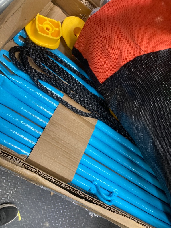 Photo 1 of 10FT Climbing Dome with Saucer Swing and Led String Light,Fashionsport Outfitters Kids Outdoor Jungle Gym Geometric Climber Domer Outdoor Play Toddler Set for Ages 3-12, Supports up to 880lbs
