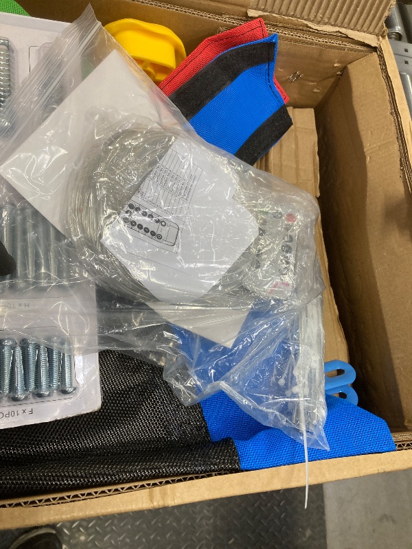 Photo 1 of 10FT Climbing Dome with Saucer Swing and Led String Light,Fashionsport Outfitters Kids Outdoor Jungle Gym Geometric Climber Domer Outdoor Play Toddler Set for Ages 3-12, Supports up to 880lbs
