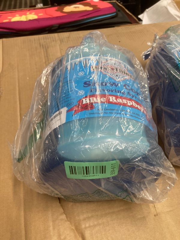 Photo 1 of *BBD  10/09/2026* Bits N Things Blue Raspberry Snow Cone Syrup | Slushy & Granita | Kosher | Made In America | 1 Gallon

