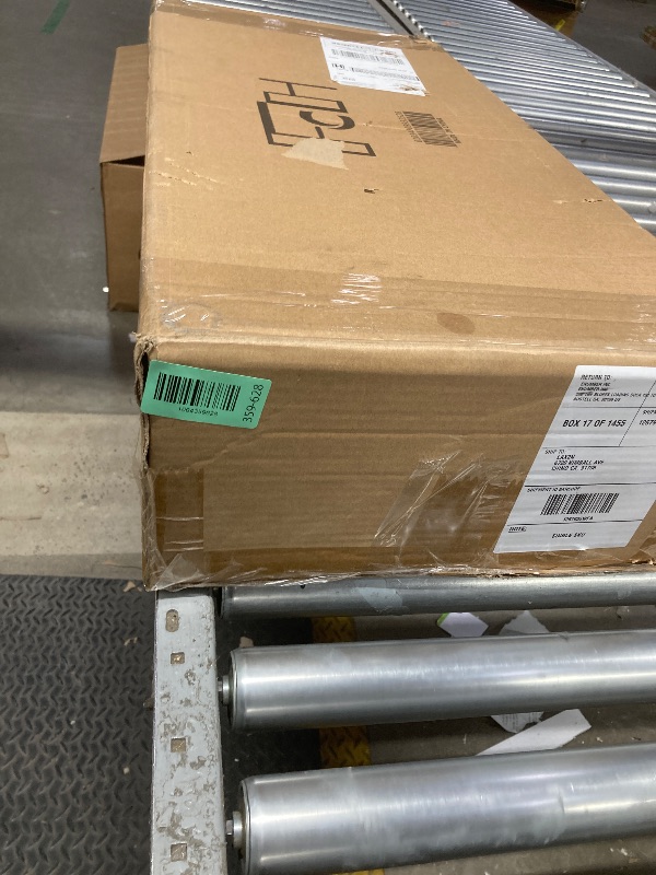 Photo 1 of *Small scratches* Ktaxon 5-Tier Wire Shelving Unit, Steel Storage Rack for Garage Office Kitchen Black, 30" W x 14" D x 60" H