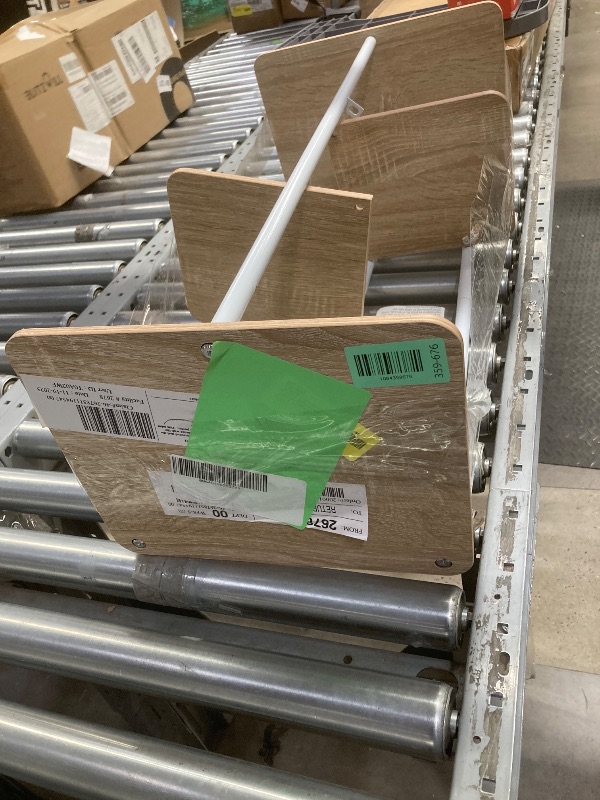 Photo 1 of *Missing screws/Hardware* Seamika Plant Stand 4 Tier 5 Potted Indoor,Metal Plant Shelf for Multiple Plants,Iron Flower stand for Window Living Room Corner,White
