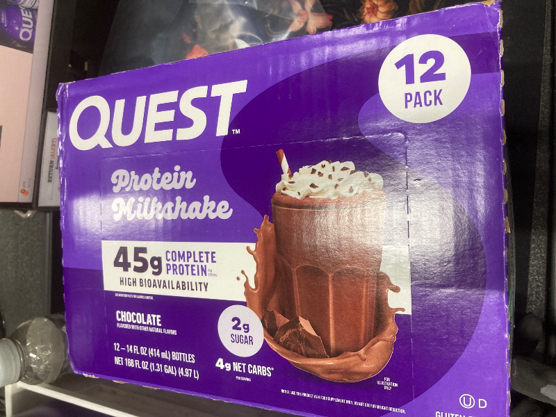 Photo 1 of *BBD 08/04/2026* Quest protein Milkshakes 12 pack