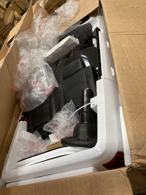 Photo 1 of 
FUNTOK 24V Ride On Truck for Big Kids, Licensed RAM 2500 2 Seater Electric Car w/Remote Control, 20'' Wide Seats, Truck Bed Storage, 3-Point Seat...