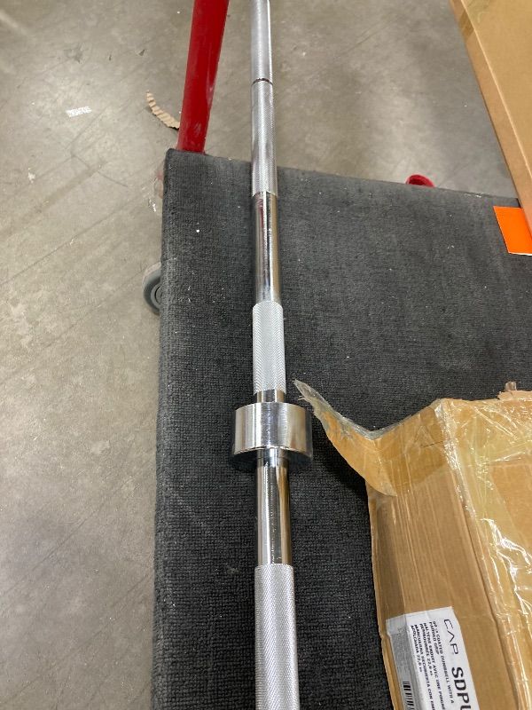 Photo 1 of ***PARTS ONLY/DAMAGED SEE PICS***CAP Barbell Classic 7-Foot Olympic Bar, Chrome