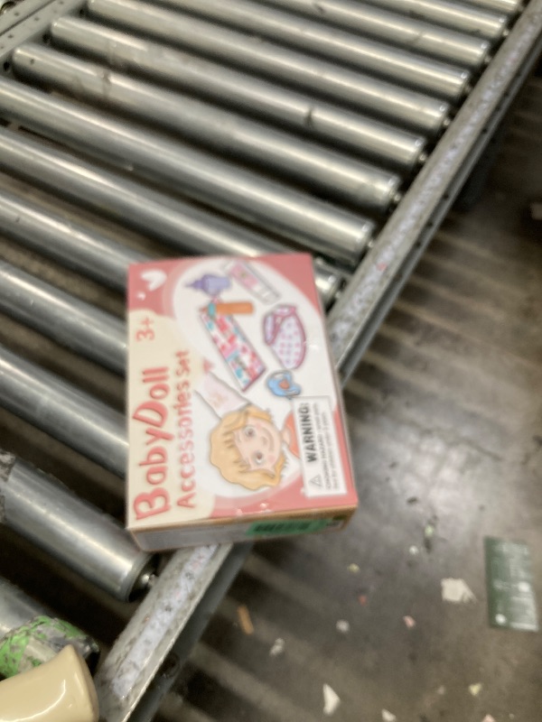 Photo 1 of 14 Pack Baby Doll Accessories, Baby Doll Feeding and Caring Set Includes Diaper Bag, Doll Diapers, Magic Bottle, Changing Mat for Girl Toddler Kid, Babies Pretend Play Set for Birthday Gift Christmas