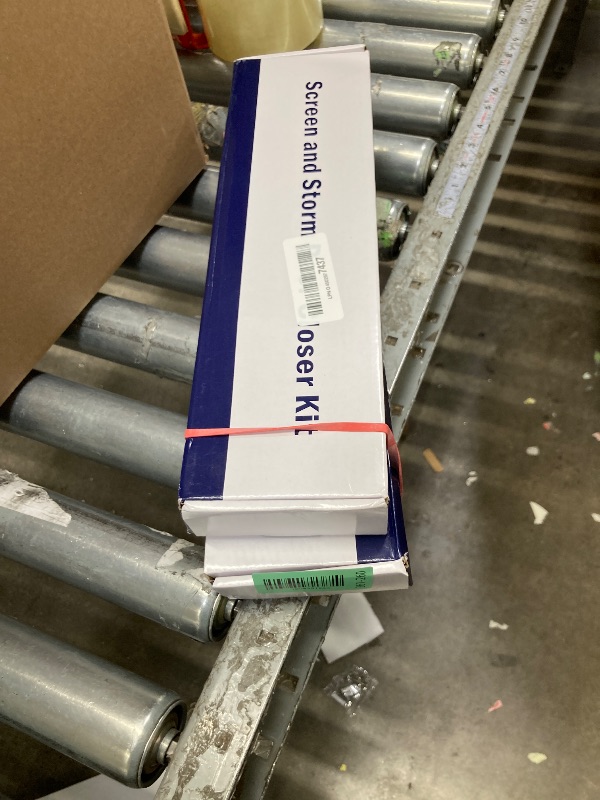 Photo 1 of 2 Sets Storm Door Closer Screen Door Shock Replacement Screen Doors Hydraulic Arm Replacement Heavy Duty Pneumatic with Handles Adjustable Closing Cushion Speed for Storm Screens Security Doors, White