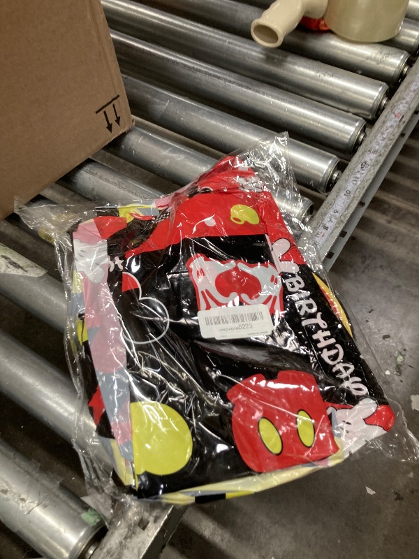 Photo 1 of 117 Pcs Red Cartoon 1st Birthday Party Decorations - Boy One Plates Napkins Cups Tablecloths Banner for Baby Shower Boys 1st Birthday Party Decorations Supplies - 20 Guests